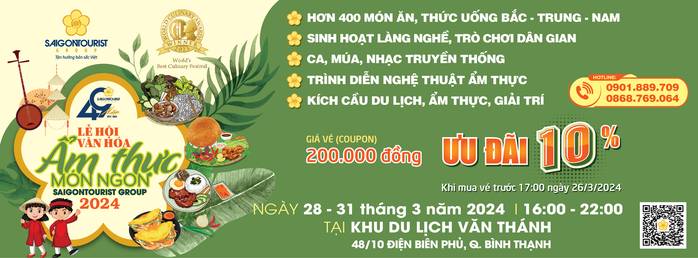 Lễ hội Văn hóa Ẩm thực, Món ngon Saigontourist Group 2024- Ảnh 9. Lễ hội Văn hóa Ẩm thực, Món ngon Saigontourist Group 2024- Ảnh 9.