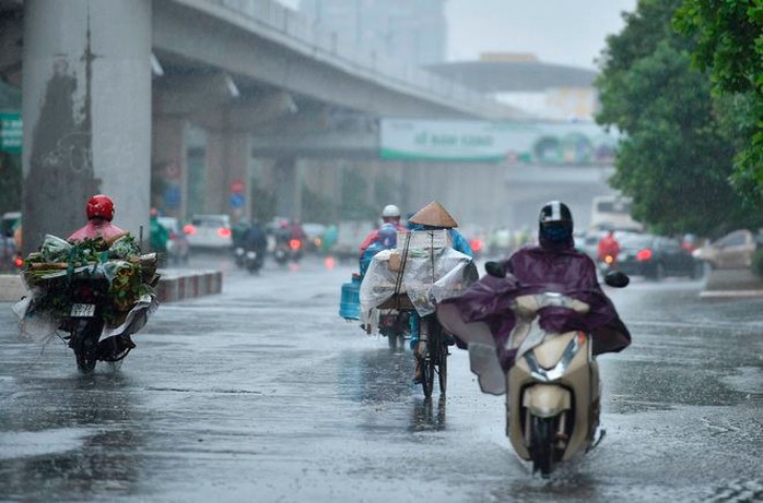 Không khí lạnh khiến miền Bắc mưa rét và nồm ẩm kéo dài trong nhiều ngày tới