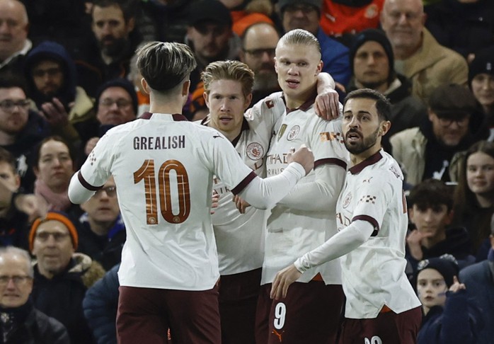 Khó đối thủ nào cản nổi bước tiến đoàn quân chinh phục Man City Ảnh: REUTERS Khó đối thủ nào cản nổi bước tiến đoàn quân chinh phục Man City Ảnh: REUTERS
