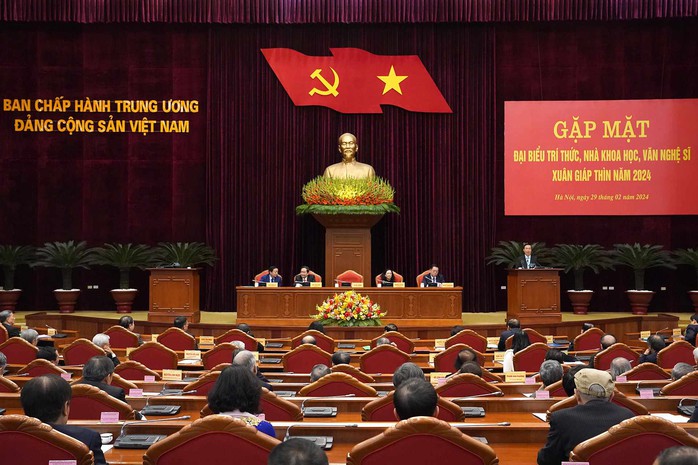 Lãnh đạo Đảng, Nhà nước gặp mặt trí thức, nhà khoa học, văn nghệ sĩ- Ảnh 3. Lãnh đạo Đảng, Nhà nước gặp mặt trí thức, nhà khoa học, văn nghệ sĩ- Ảnh 3.