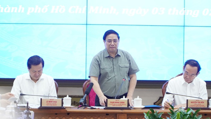 Thủ tướng Phạm Minh Chính chủ trì phiên họp quan trọng về Nghị quyết 98 tại TP HCM- Ảnh 1. Thủ tướng Phạm Minh Chính chủ trì phiên họp quan trọng về Nghị quyết 98 tại TP HCM- Ảnh 1.
