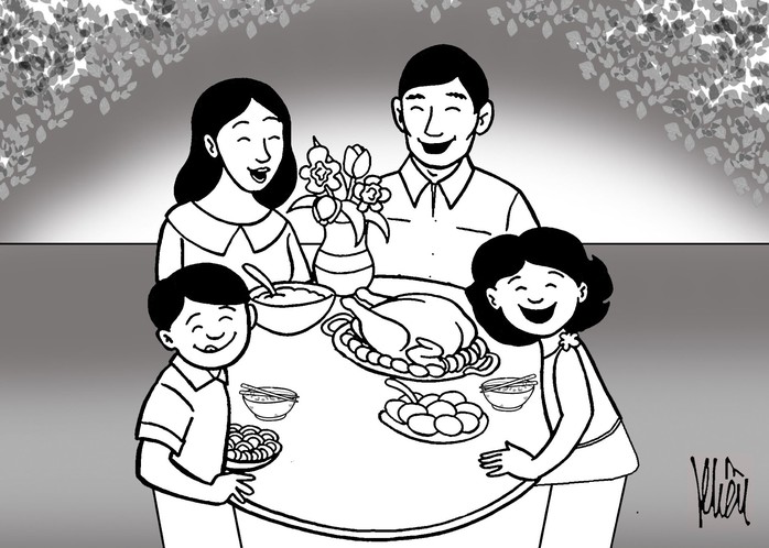 Tết trong miền ký ức tuổi thơ- Ảnh 1.