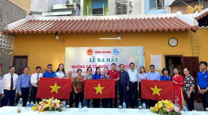 TP HCM: Ra mắt “Đường cờ Tổ quốc” trên địa bàn quận 3- Ảnh 4.