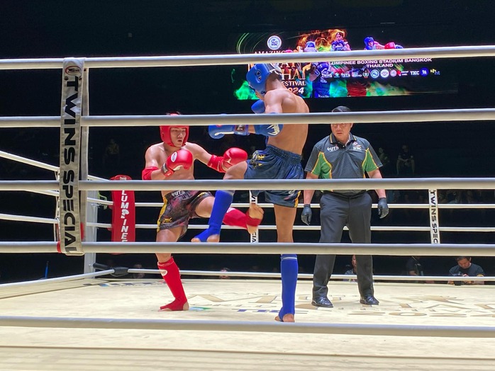 Muay Thái Việt Nam giành 2 HCV tại sự kiện Lễ hội WBC MuayThai 2024- Ảnh 2. Muay Thái Việt Nam giành 2 HCV tại sự kiện Lễ hội WBC MuayThai 2024- Ảnh 2.