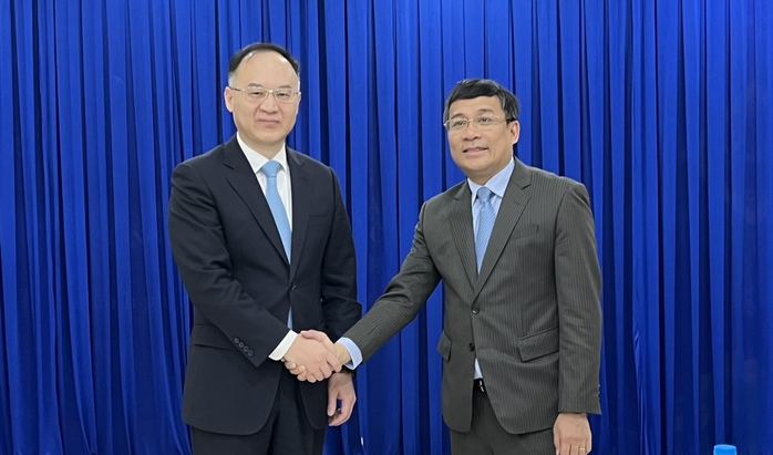 Việt Nam - Trung Quốc họp bàn biện pháp thúc đẩy quan hệ song phương trong năm 2024- Ảnh 3. Việt Nam - Trung Quốc họp bàn biện pháp thúc đẩy quan hệ song phương trong năm 2024- Ảnh 3.