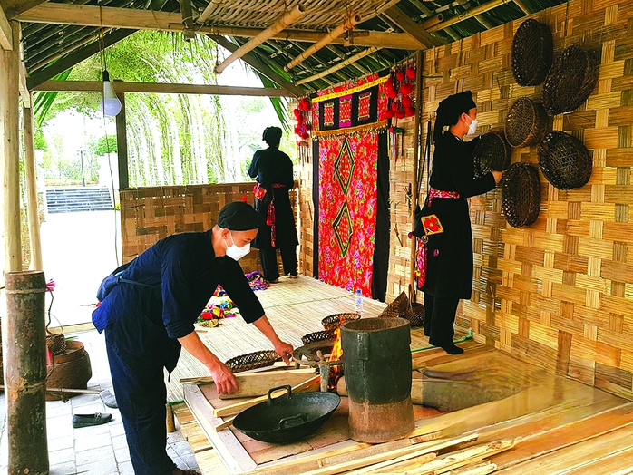 Khám phá làng nhà sàn Thái Hải- Ảnh 2. Khám phá làng nhà sàn Thái Hải- Ảnh 2.
