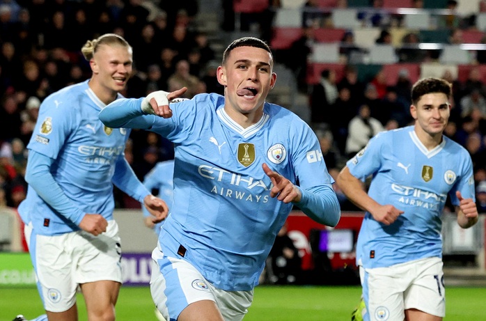 Hat-trick của Foden đưa Man City áp sát ngôi đầu Ngoại hạng Anh- Ảnh 5. Hat-trick của Foden đưa Man City áp sát ngôi đầu Ngoại hạng Anh- Ảnh 5.
