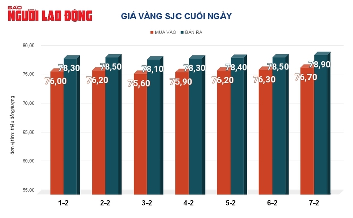 Giá vàng hôm nay, 8-2: Vàng thế giới đảo chiều đi xuống- Ảnh 2. Giá vàng hôm nay, 8-2: Vàng thế giới đảo chiều đi xuống- Ảnh 2.