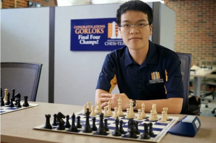 "Ông bầu" Lê Quang Liêm nhận đỡ đầu cờ vua trẻ- Ảnh 5. "Ông bầu" Lê Quang Liêm nhận đỡ đầu cờ vua trẻ- Ảnh 5.