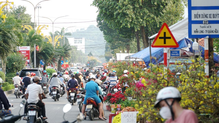 Tấp nập chợ hoa xuân Đà Nẵng, Quảng Ngãi ngày giáp tết- Ảnh 8. Tấp nập chợ hoa xuân Đà Nẵng, Quảng Ngãi ngày giáp tết- Ảnh 8.