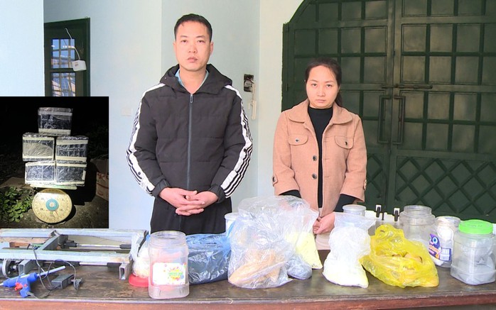 Chế tạo pháo nổ bán Tết, đôi nam nữ cùng xóm bị bắt- Ảnh 1. Chế tạo pháo nổ bán Tết, đôi nam nữ cùng xóm bị bắt- Ảnh 1.