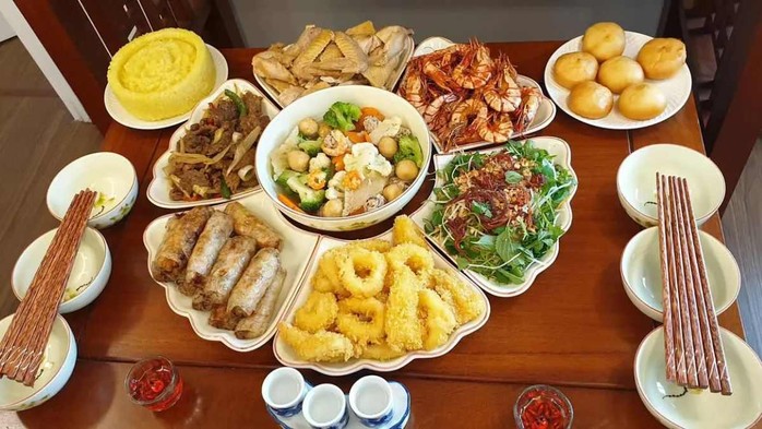 Mâm cúng và bài khấn cúng mùng 1 Tết- Ảnh 1. Mâm cúng và bài khấn cúng mùng 1 Tết- Ảnh 1.