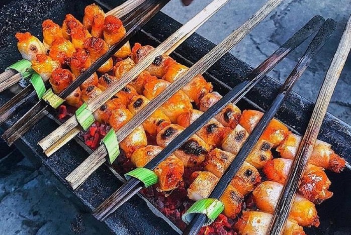 Chả tôm, món ngon nức tiếng xứ Thanh- Ảnh 3. Chả tôm, món ngon nức tiếng xứ Thanh- Ảnh 3.