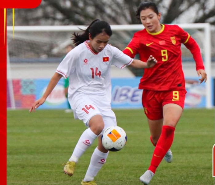 Thắng U20 nữ Việt Nam, Trung Quốc vẫn bị loại khỏi giải châu Á- Ảnh 3. Thắng U20 nữ Việt Nam, Trung Quốc vẫn bị loại khỏi giải châu Á- Ảnh 3.