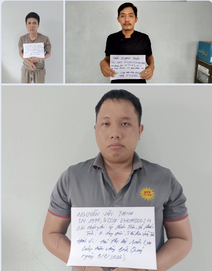 Đã bắt được 2 nghi can vụ cướp tiệm vàng ở Bình Dương - Ảnh 1. Đã bắt được 2 nghi can vụ cướp tiệm vàng ở Bình Dương - Ảnh 1.