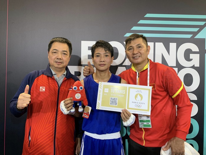Võ sĩ quyền Anh Võ Thị Kim Ánh đoạt vé tham dự Olympic Paris 2024- Ảnh 4.
