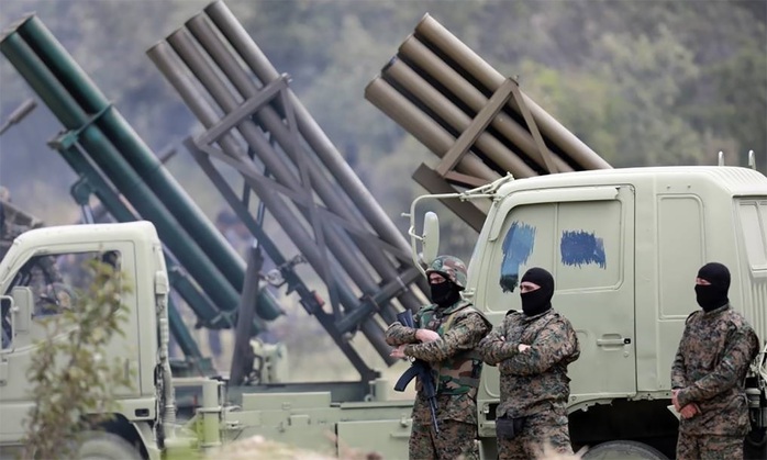 Thành viên Hezbollah ở miền Nam Lebanon. Ảnh: Hezbollah Thành viên Hezbollah ở miền Nam Lebanon. Ảnh: Hezbollah