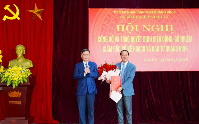 Quảng Bình bổ nhiệm Giám đốc Sở Kế hoạch và Đầu tư mới- Ảnh 1. Quảng Bình bổ nhiệm Giám đốc Sở Kế hoạch và Đầu tư mới- Ảnh 1.