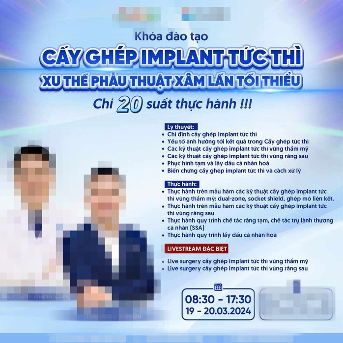Tràn lan đào tạo y khoa liên tục: Thả nổi đào tạo - Ảnh 1. Tràn lan đào tạo y khoa liên tục: Thả nổi đào tạo - Ảnh 1.