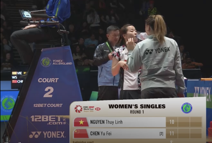 Nguyễn Thùy Linh dừng bước trước số 2 thế giới ở Giải All England 2024- Ảnh 2. Nguyễn Thùy Linh dừng bước trước số 2 thế giới ở Giải All England 2024- Ảnh 2.