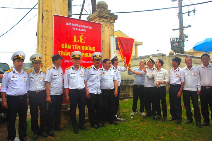 Lần đầu có con đường mang tên Anh hùng liệt sĩ Gạc Ma ở Quảng Bình- Ảnh 4. Lần đầu có con đường mang tên Anh hùng liệt sĩ Gạc Ma ở Quảng Bình- Ảnh 4.