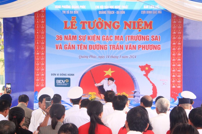 Lần đầu có con đường mang tên Anh hùng liệt sĩ Gạc Ma ở Quảng Bình- Ảnh 1. Lần đầu có con đường mang tên Anh hùng liệt sĩ Gạc Ma ở Quảng Bình- Ảnh 1.