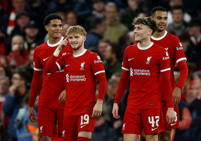 Ghi 11 bàn sau 2 lượt, Liverpool ra oai ở Europa League- Ảnh 4. Ghi 11 bàn sau 2 lượt, Liverpool ra oai ở Europa League- Ảnh 4.