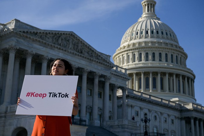 TikTok đối mặt “án tử” tại Mỹ- Ảnh 1. TikTok đối mặt “án tử” tại Mỹ- Ảnh 1.