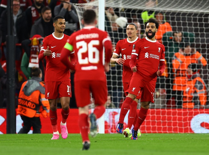 Ghi 11 bàn sau 2 lượt, Liverpool ra oai ở Europa League- Ảnh 3. Ghi 11 bàn sau 2 lượt, Liverpool ra oai ở Europa League- Ảnh 3.