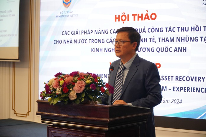 Bộ Tư pháp chia sẻ kinh nghiệm thu hồi tài sản từ các vụ án kinh tế, tham nhũng của Anh tại TP HCM- Ảnh 1.