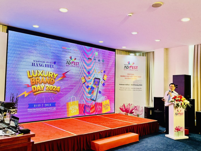 Khách dự Festival Quảng cáo Việt Nam 2024 sẽ được mua hàng hiệu giảm giá- Ảnh 1. Khách dự Festival Quảng cáo Việt Nam 2024 sẽ được mua hàng hiệu giảm giá- Ảnh 1.