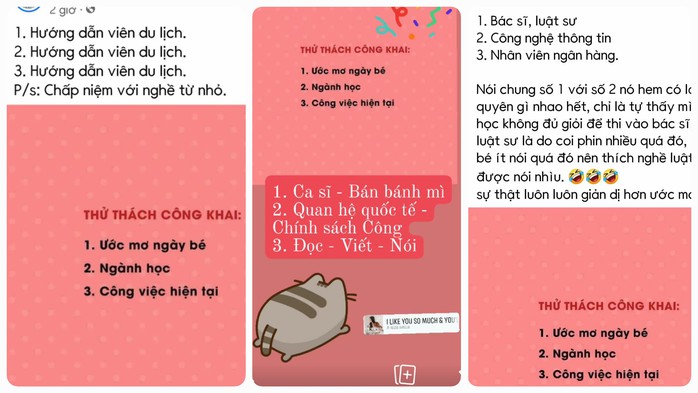 "Sốt" trào lưu công khai ước mơ và nghề nghiệp- Ảnh 1. "Sốt" trào lưu công khai ước mơ và nghề nghiệp- Ảnh 1.