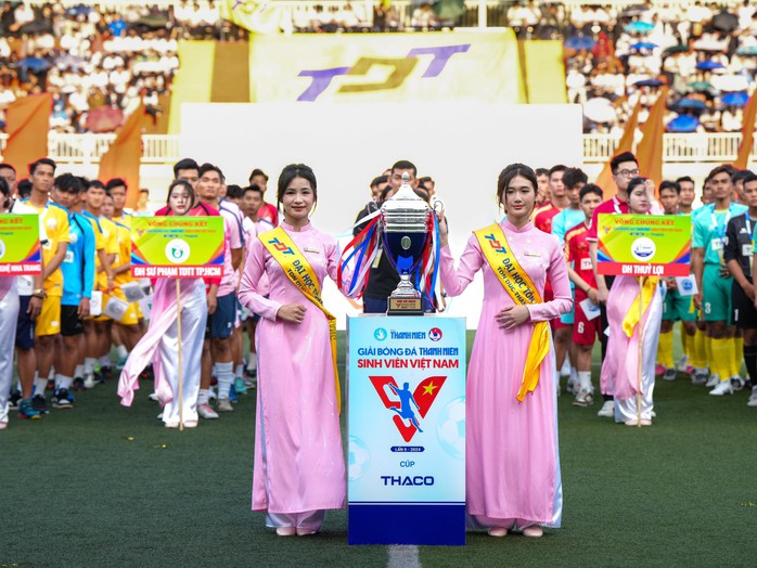 VCK Giải Thanh Niên sinh viên 2024 khởi tranh, chủ nhà đánh rơi 3 điểm- Ảnh 1. VCK Giải Thanh Niên sinh viên 2024 khởi tranh, chủ nhà đánh rơi 3 điểm- Ảnh 1.