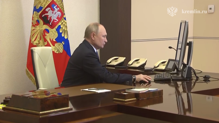 Bầu cử Nga: Tổng thống Putin làm điều chưa từng có tiền lệ- Ảnh 1. Bầu cử Nga: Tổng thống Putin làm điều chưa từng có tiền lệ- Ảnh 1.