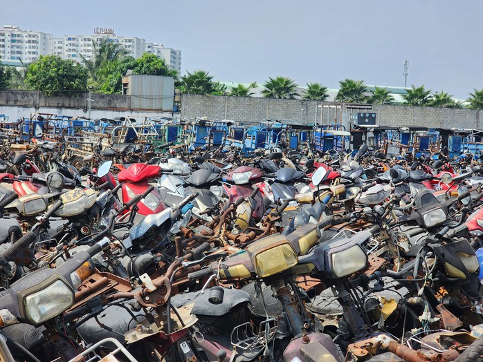 Sớm có giải pháp cho bãi xe tang vật- Ảnh 3.