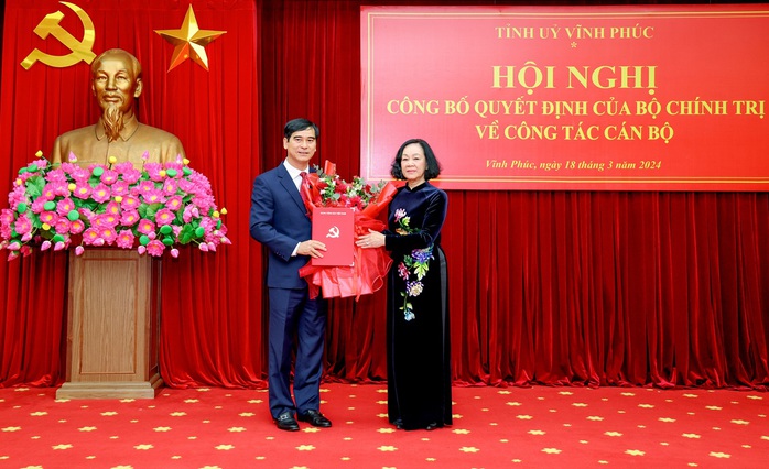 Bí thư Bình Thuận Dương Văn An làm Bí thư Vĩnh Phúc- Ảnh 1. Bí thư Bình Thuận Dương Văn An làm Bí thư Vĩnh Phúc- Ảnh 1.