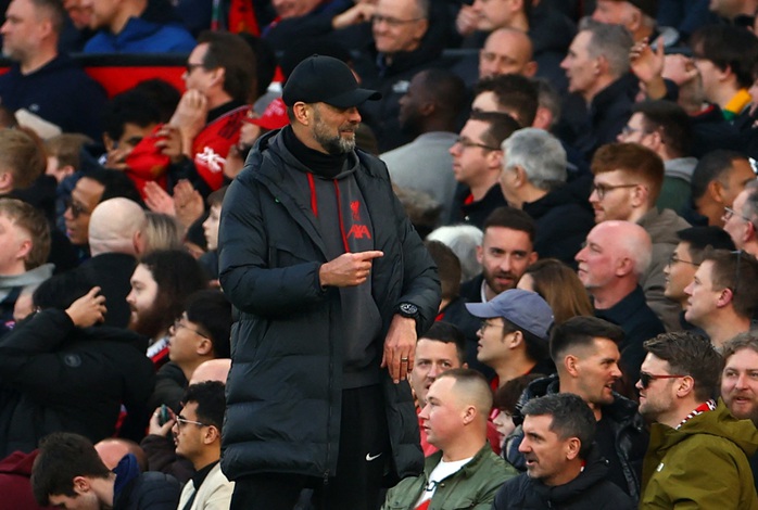 Liverpool vỡ mộng "ăn 4", HLV Klopp chúc mừng Man United- Ảnh 4. Liverpool vỡ mộng "ăn 4", HLV Klopp chúc mừng Man United- Ảnh 4.