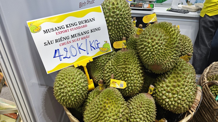 Sầu riêng Musang King loạn giá- Ảnh 2. Sầu riêng Musang King loạn giá- Ảnh 2.
