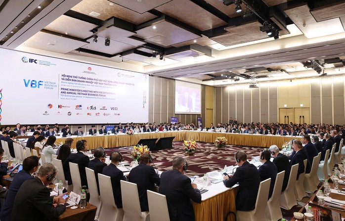 Thủ tướng gặp mặt cộng đồng doanh nghiệp FDI và dự Diễn đàn Doanh nghiệp Việt Nam- Ảnh 3. Thủ tướng gặp mặt cộng đồng doanh nghiệp FDI và dự Diễn đàn Doanh nghiệp Việt Nam- Ảnh 3.