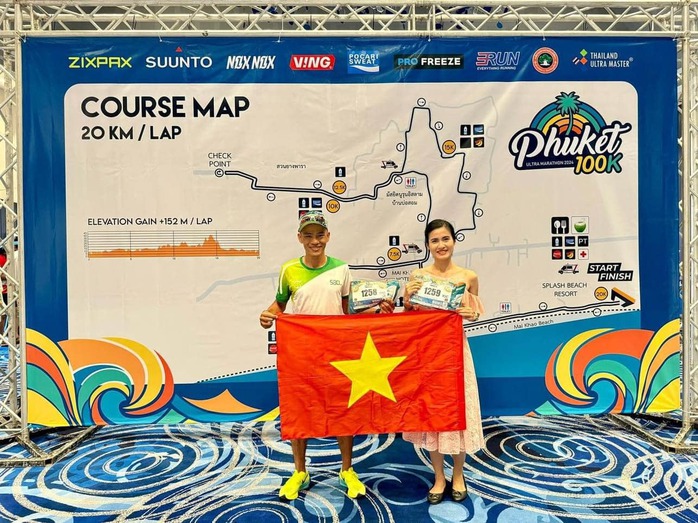 2 VĐV Việt Nam vô địch tại giải 100km Ultra Marathon 2024- Ảnh 3. 2 VĐV Việt Nam vô địch tại giải 100km Ultra Marathon 2024- Ảnh 3.