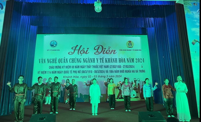 Công đoàn ngành Y tế Khánh Hoà tổ chức hội diễn văn nghệ quần chúng- Ảnh 2. Công đoàn ngành Y tế Khánh Hoà tổ chức hội diễn văn nghệ quần chúng- Ảnh 2.