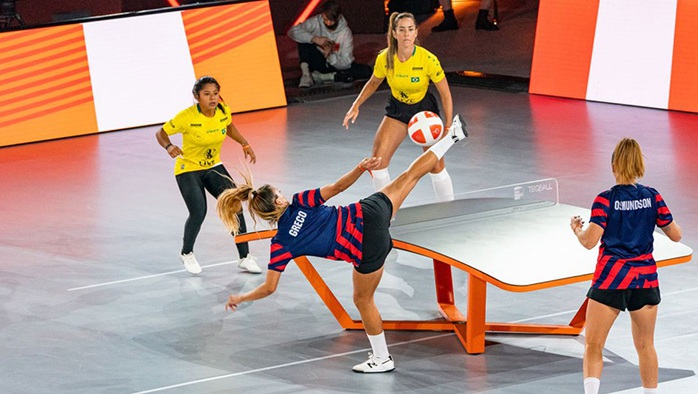 Bình Định tổ chức giải thi đấu Quốc tế Teqball đầu tiên tại Việt Nam- Ảnh 2. Bình Định tổ chức giải thi đấu Quốc tế Teqball đầu tiên tại Việt Nam- Ảnh 2.