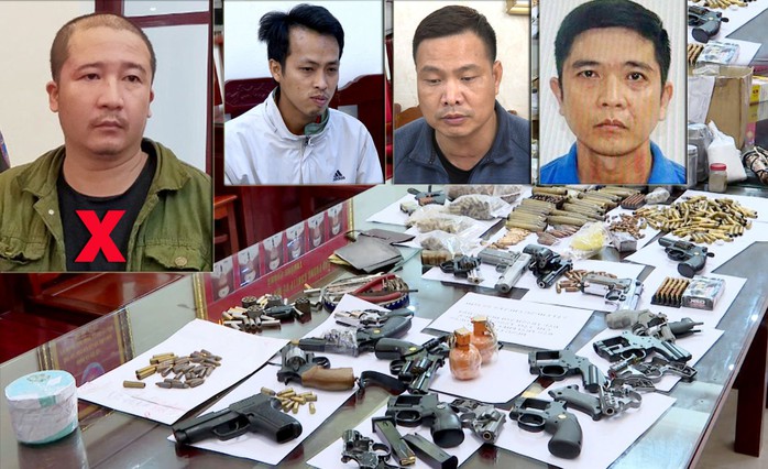Phá đường dây chế tạo súng, thu giữ nhiều súng, hàng ngàn viên đạn- Ảnh 1. Phá đường dây chế tạo súng, thu giữ nhiều súng, hàng ngàn viên đạn- Ảnh 1.