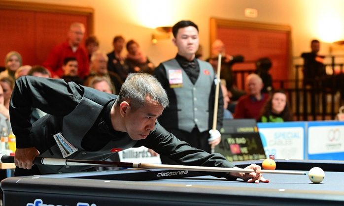 Trần Quyết Chiến - Bao Phương Vinh vô địch billiards carom 3 băng đồng đội thế giới- Ảnh 5. Trần Quyết Chiến - Bao Phương Vinh vô địch billiards carom 3 băng đồng đội thế giới- Ảnh 5.