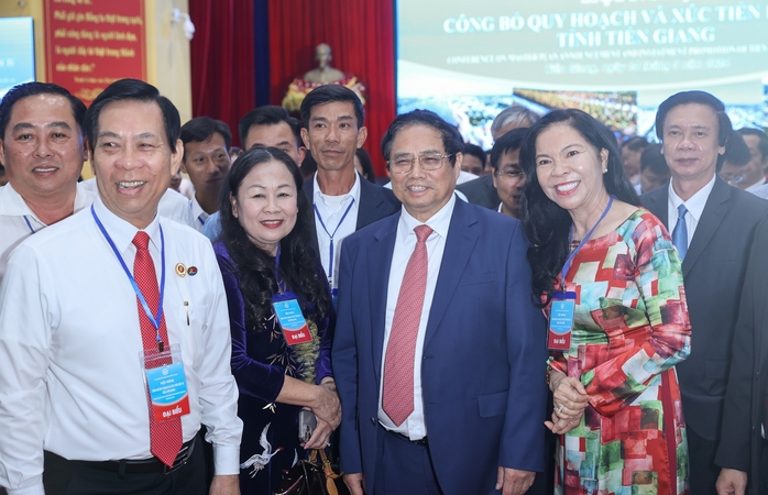 Thủ tướng đề nghị tỉnh Tiền Giang “đã nói thì phải làm”- Ảnh 5. Thủ tướng đề nghị tỉnh Tiền Giang “đã nói thì phải làm”- Ảnh 5.