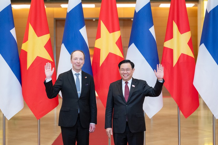 Chủ tịch QH Vương Đình Huệ hội đàm với Chủ tịch QH Phần Lan- Ảnh 1. Chủ tịch QH Vương Đình Huệ hội đàm với Chủ tịch QH Phần Lan- Ảnh 1.