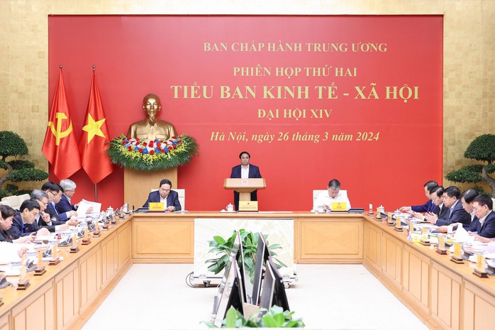 Thủ tướng Phạm Minh Chính chủ trì phiên họp chiều 26-3.Ảnh: NHẬT BẮC Thủ tướng Phạm Minh Chính chủ trì phiên họp chiều 26-3.Ảnh: NHẬT BẮC