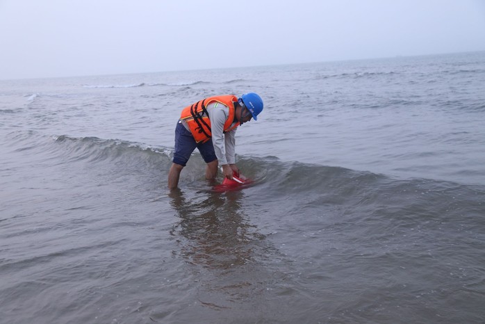 Ngư dân tiếp tục ra khơi đánh bắt hải sản, sau sự việc nước biển chuyển sang màu đỏ- Ảnh 2.