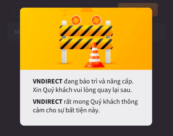 Nhà đầu tư sốt ruột khi chưa thể giao dịch tại VNDIRECT- Ảnh 1. Nhà đầu tư sốt ruột khi chưa thể giao dịch tại VNDIRECT- Ảnh 1.