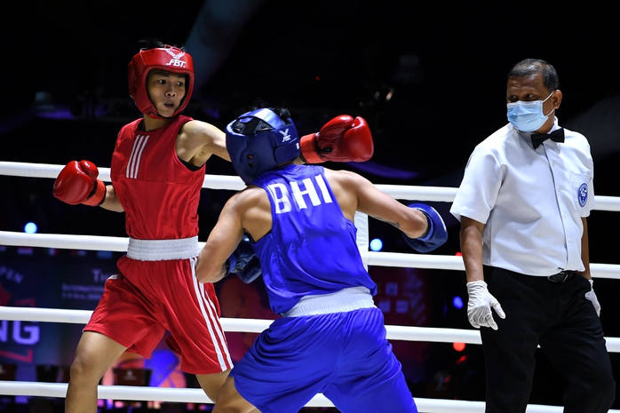 Tuyển quyền Anh nữ xuất ngoại tập huấn trước vòng loại Olympic- Ảnh 1. Tuyển quyền Anh nữ xuất ngoại tập huấn trước vòng loại Olympic- Ảnh 1.